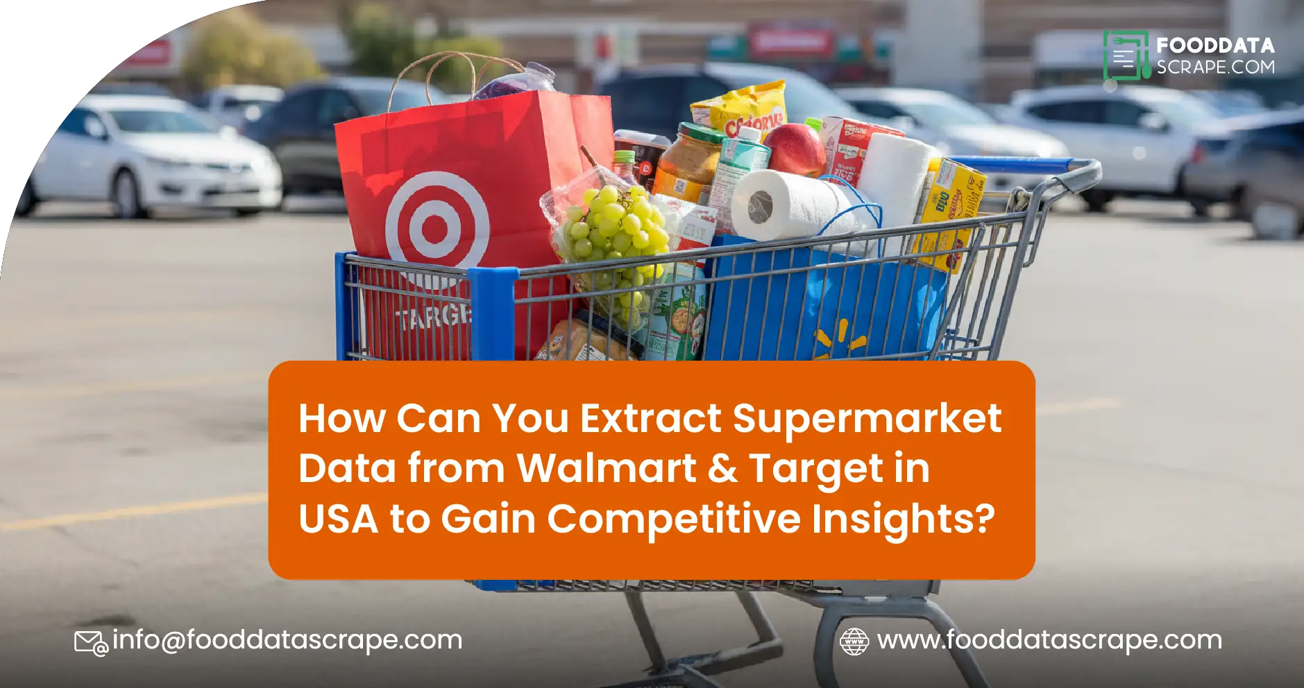Extract Supermarket Data from Walmart & Target in USA